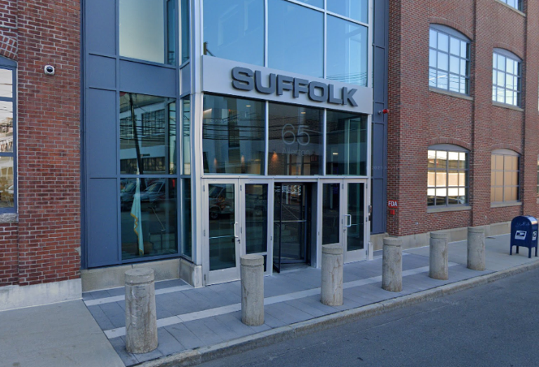 Suffolk Construction's headquarters at 65 Allerton St. in Roxbury, Massachusetts.