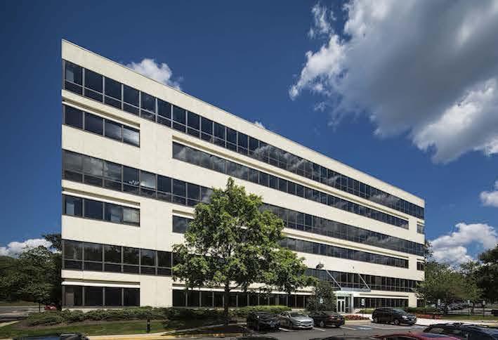 The office building at 1801 Research Blvd. in Rockville