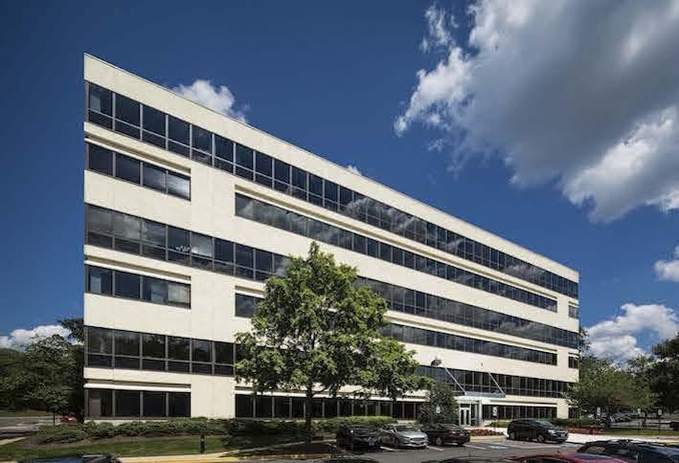 The office building at 1801 Research Blvd. in Rockville