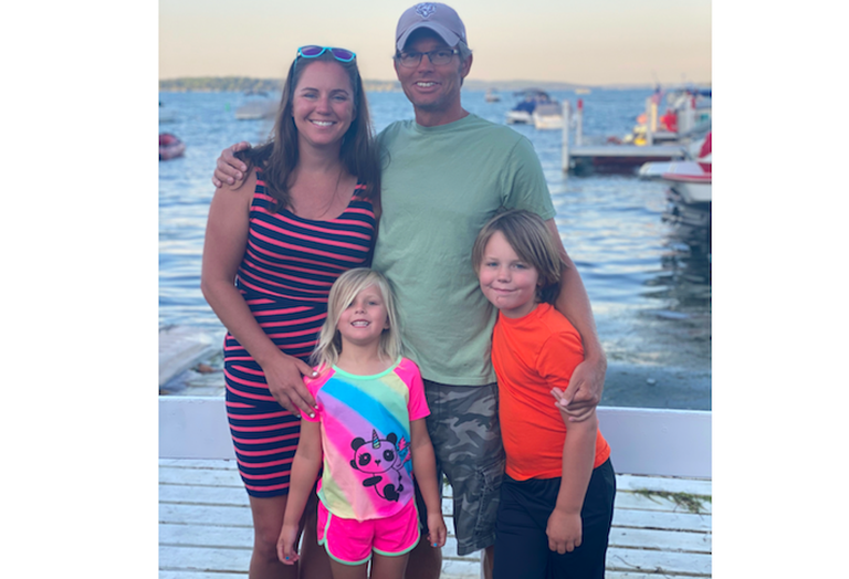 Apprise's Meghan Czechowski with her family. 