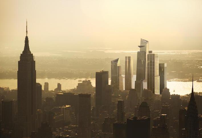 Hudson Yards from Midtown