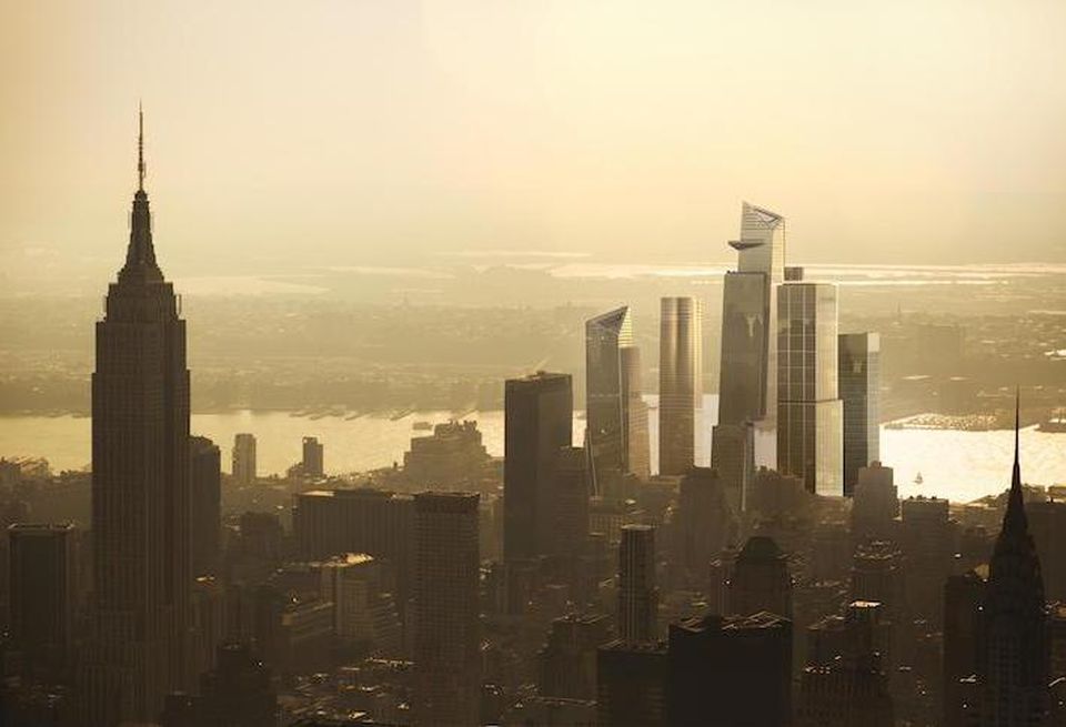Hudson Yards from Midtown