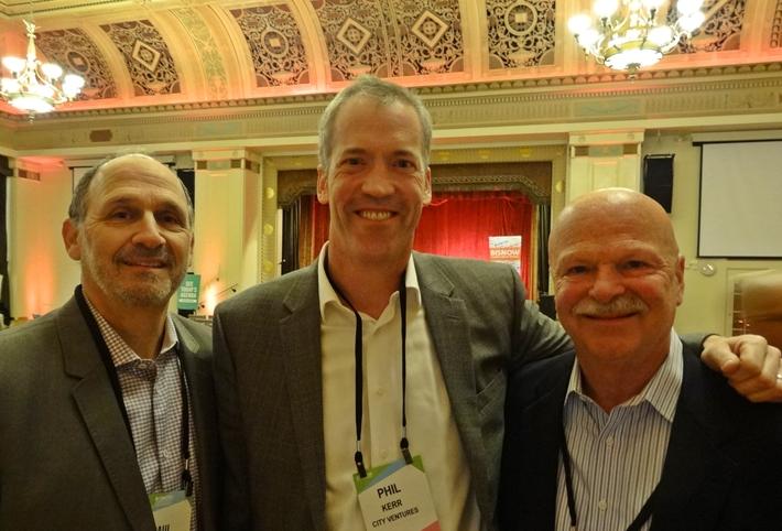 Polaris Pacific's Paul Zeger, City Ventures' Phil Kerr and First American Title's Tom Vargas