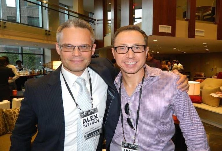 First Washington Realty SVP Alex Nyhan and Ditto Residential COO Jamie Weinbaum