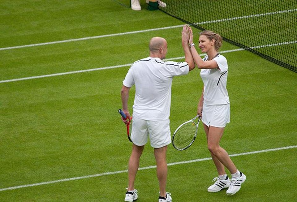 Andre Agassi and Stephanie Graf