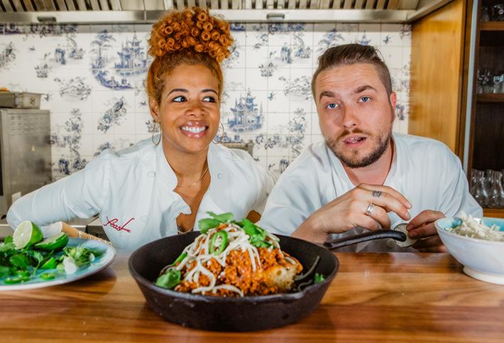 Kelis and Le Bun's Andy Taylor