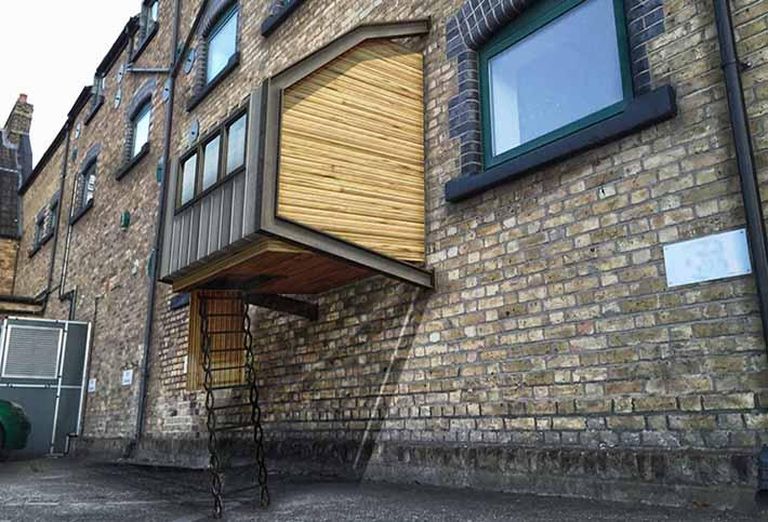 James Furzer's homeless pod 
