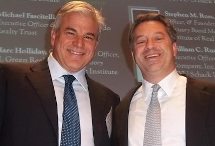 Michael Fascitelli and SL Green CEO Marc Holliday from 2011