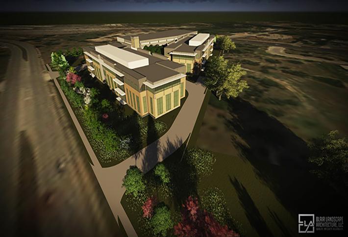 Adrian Overstreet's new development will feature two Class-A buildings