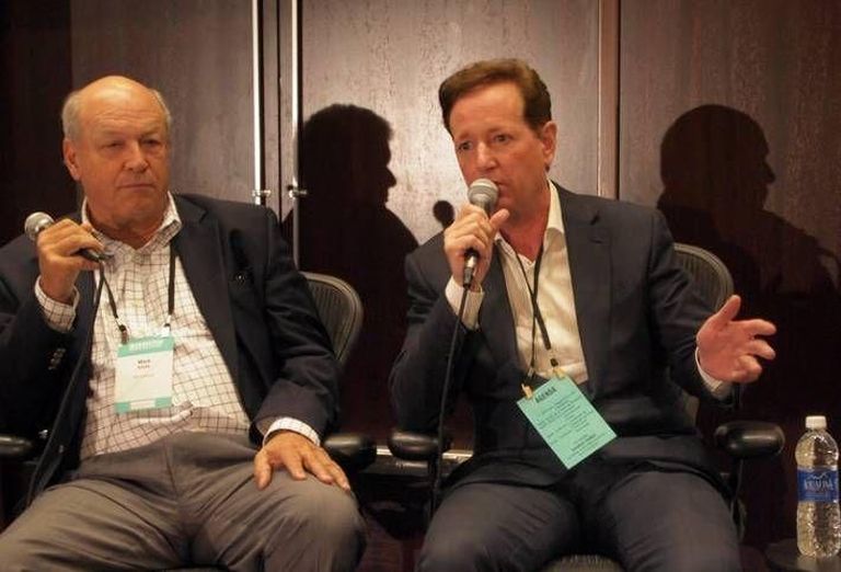 Venture One Real Estate founding Principal Mark Goode and Brennan Investment Chairman Michael Brennan