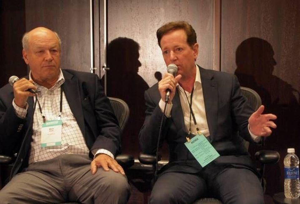 Venture One Real Estate founding Principal Mark Goode and Brennan Investment Chairman Michael Brennan