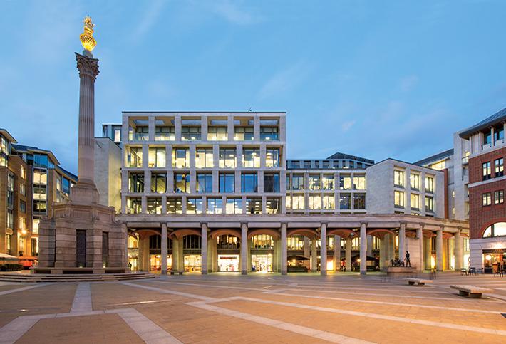 King Edward Court, home of the London Stock Exchange 