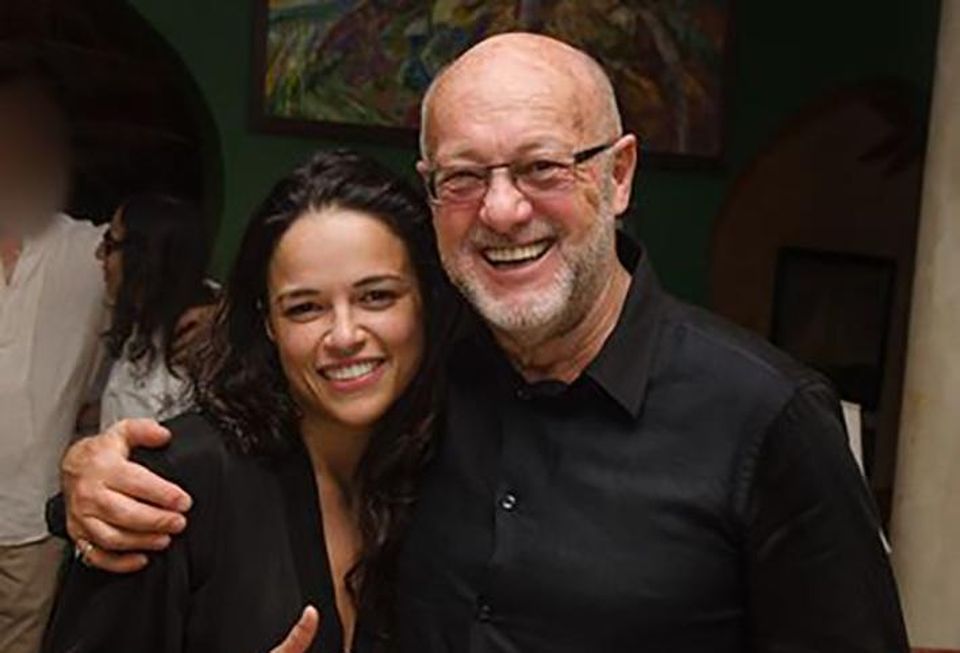 Peter de Sevary and actress Michelle Rodriguez