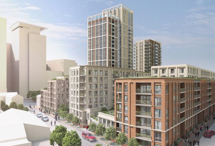Stockwool's CGI of its Whitechapel development 