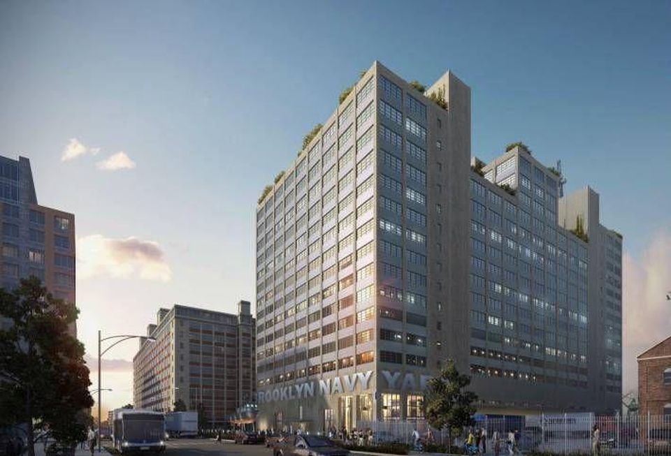 The Brooklyn Navy Yard's Building 77.