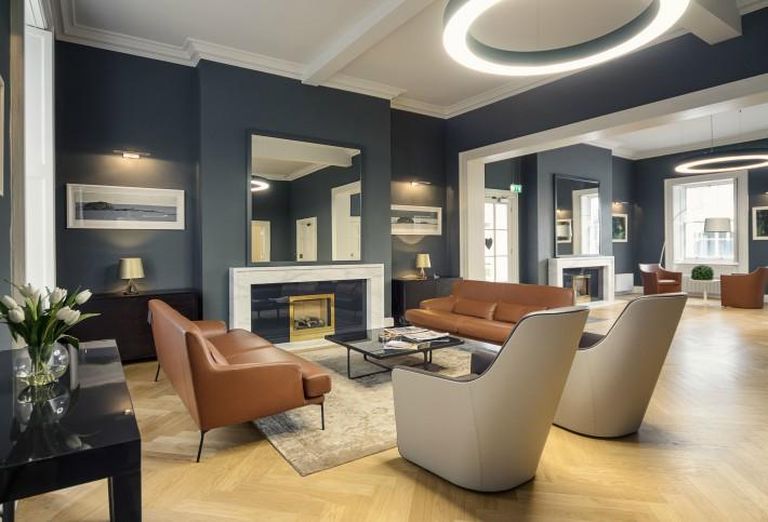 Shared living area in Kennedy Wilson's Clancy Quay in Dublin