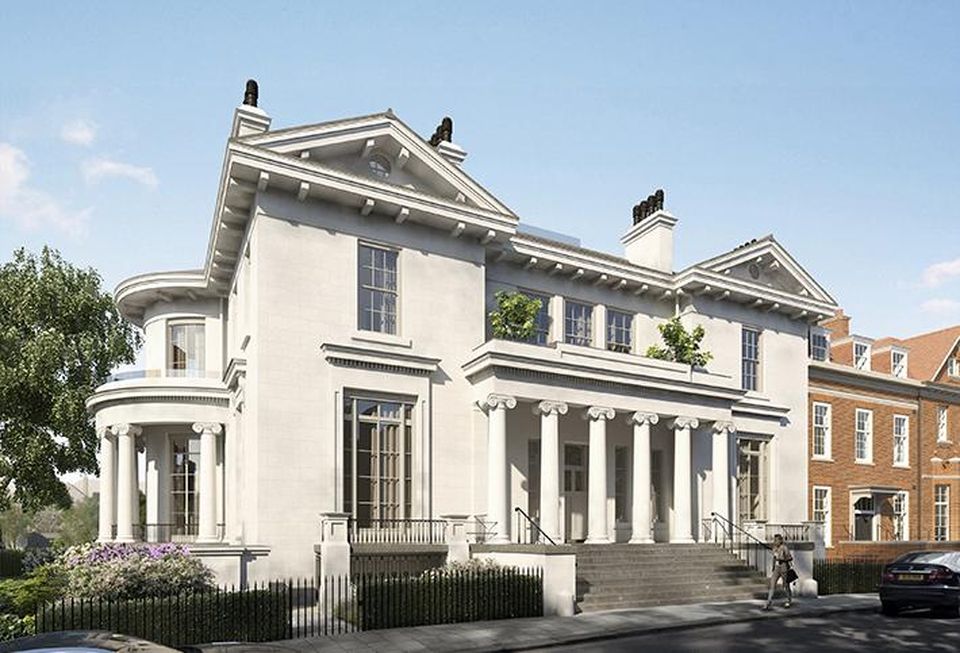CGI of post-restoration Hampstead Manor