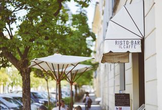 Outdoor cafe