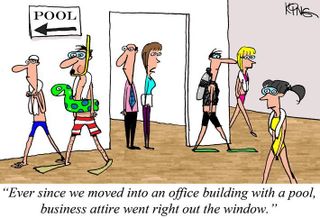 Bisnow 'Toon Time: When Office Amenities Get Too Good