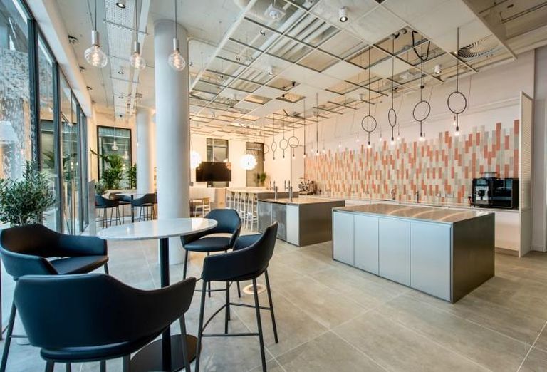 HubSpot kitchen at its Dublin offices