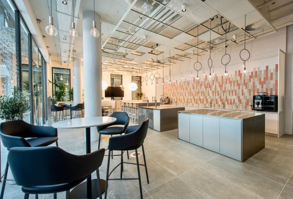 HubSpot kitchen at its Dublin offices