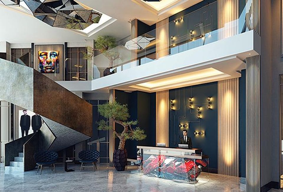 The Stage lobby