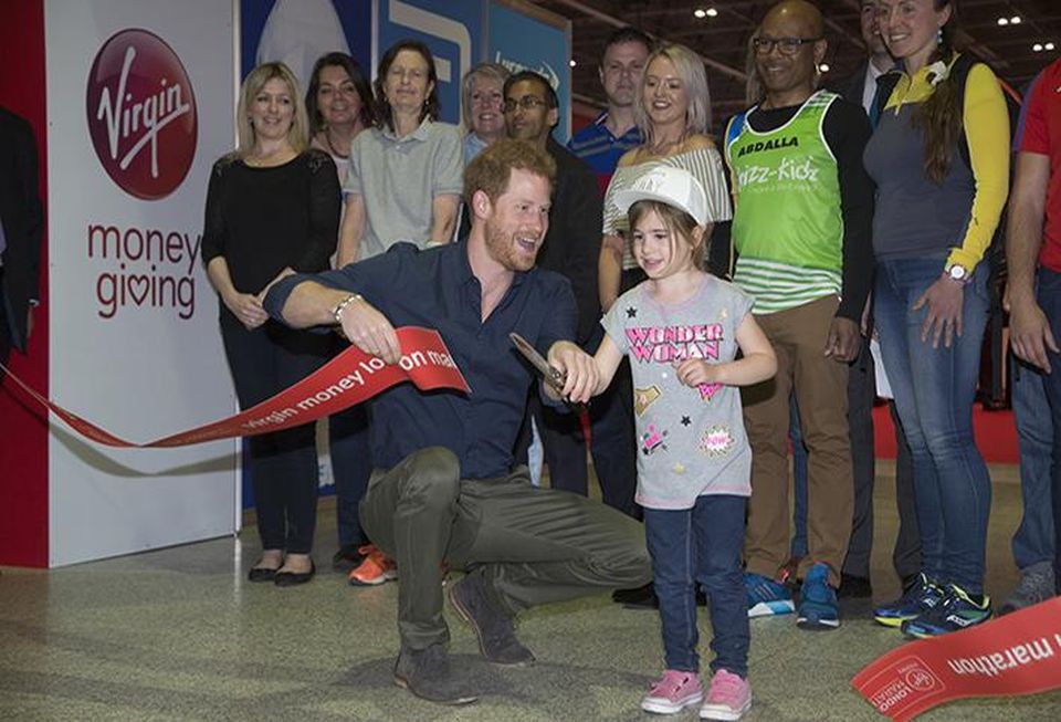 Prince Harry opens Virgin Money London Marathon