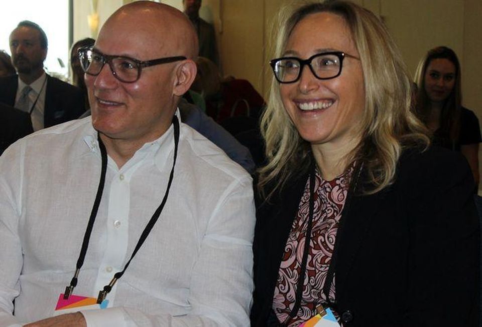 Craig Robins and Jackie Stoffer