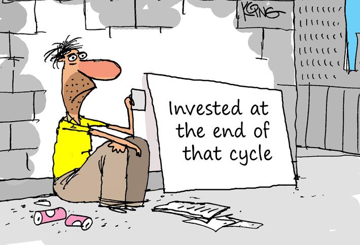 Bisnow 'Toon Time: Sometimes It's Better To Wait For The Correction...