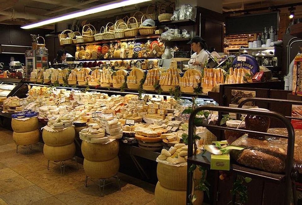Deli cheeses