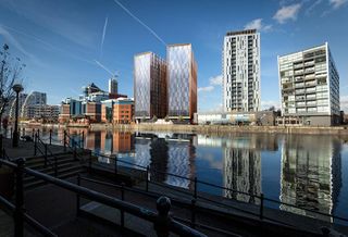 Moorfield's new development at Salford Quays