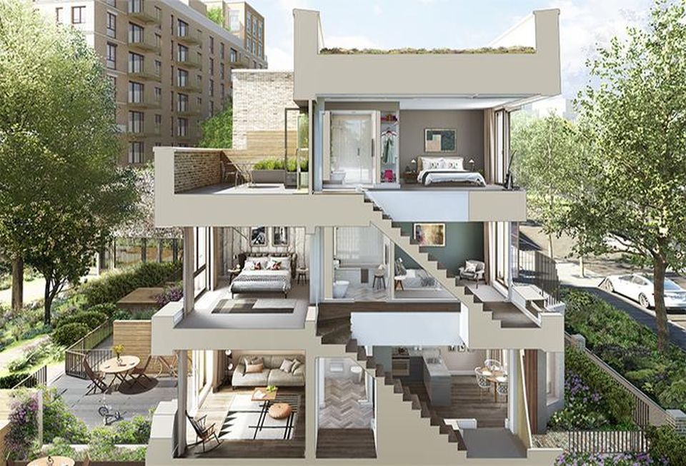 CGI of Lendlease's Futurehome 