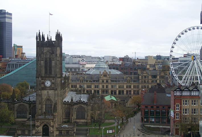 Manchester skyline