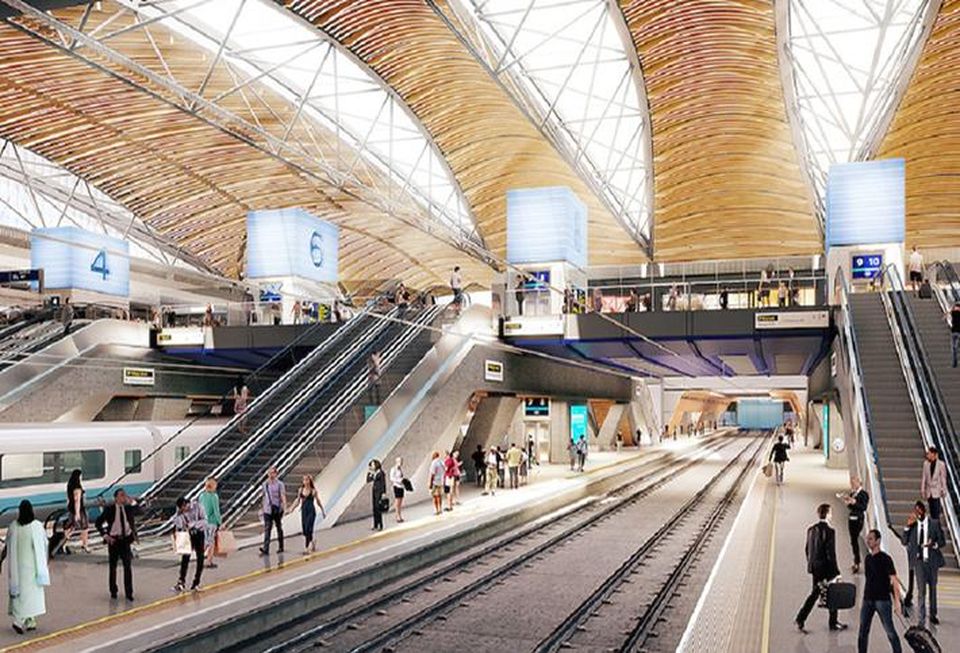 HS2 Platform at Euston