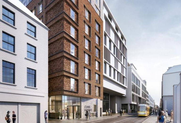 Artist's rendering of the Clink Hostel in Dublin