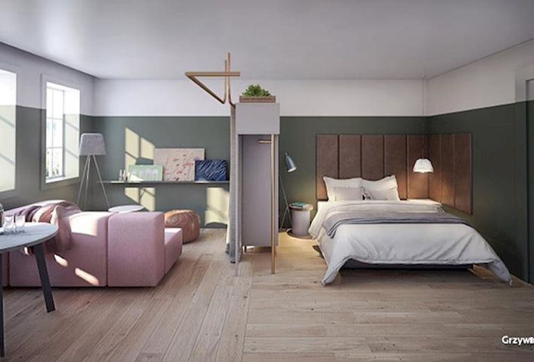 Bedroom in Leman Locke in London's Whitechapel