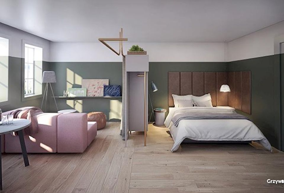 Bedroom in Leman Locke in London's Whitechapel
