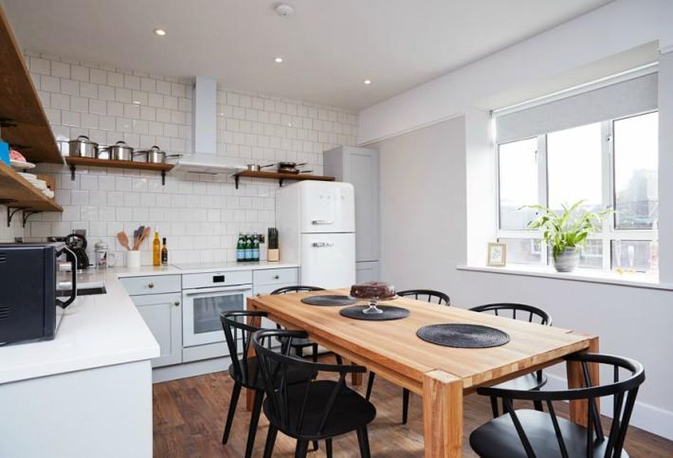 Kitchen in a Node apartment