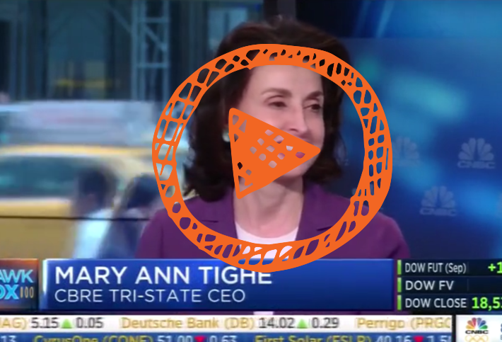 NYC Office Leasing 'Strangely Steady,' CBRE's Mary Ann Tighe Says