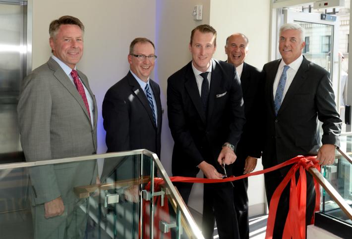 MRP Realty Cuts Ribbon On Griffin Apartment Building