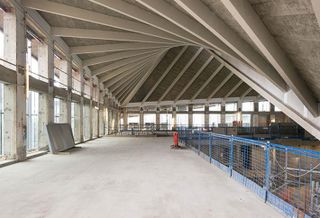 The Design Museum under construction 