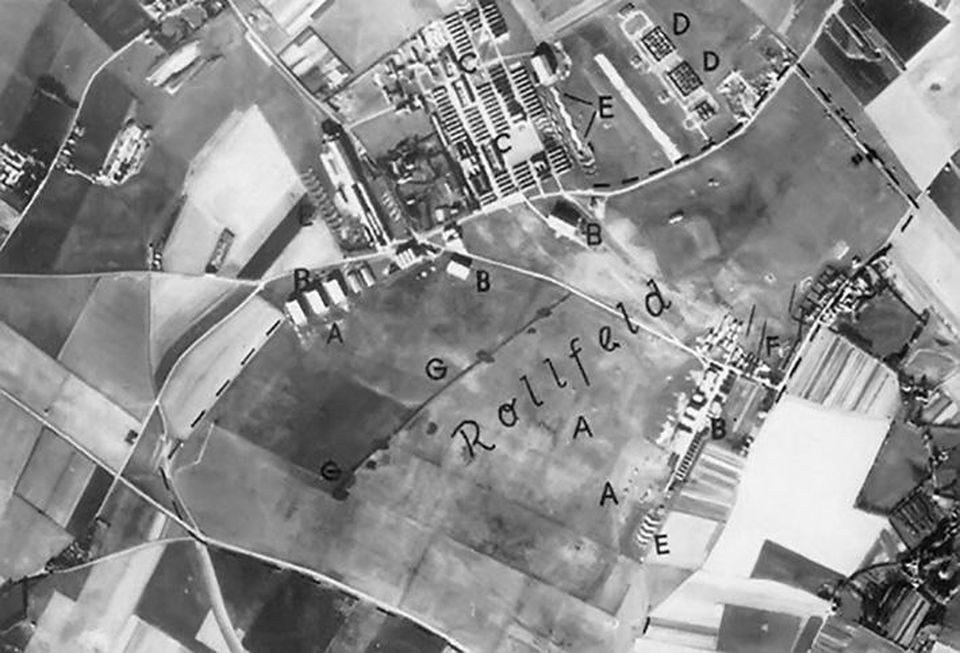 Luffwaffe Photo of RAF Manston, 1939
