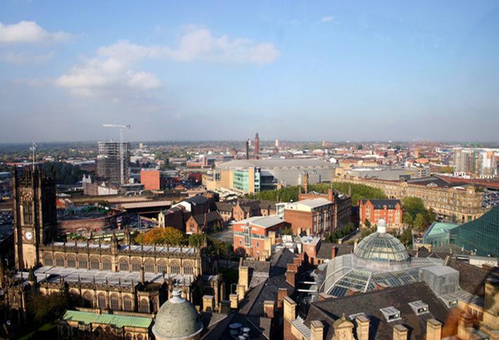 Manchester skyline