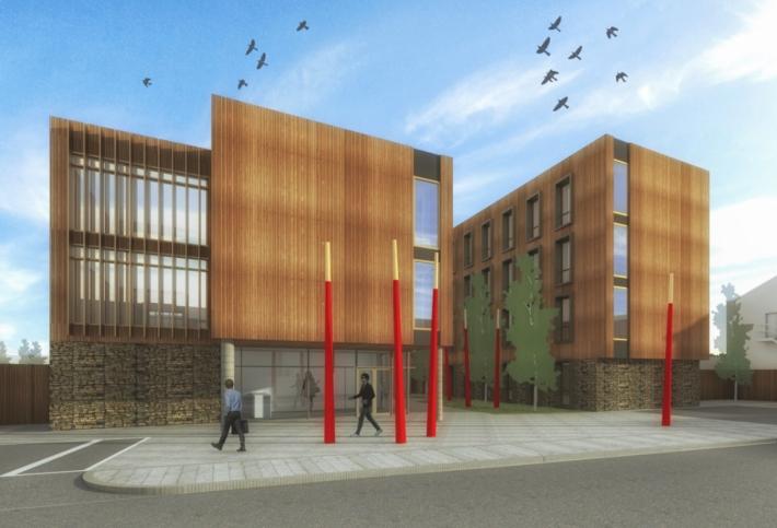 Artist's impression of the 145-bed student accommodation scheme on Farranlea Road, Cork