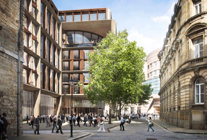 Foster + Partners' Bloomberg HQ in the City of London 