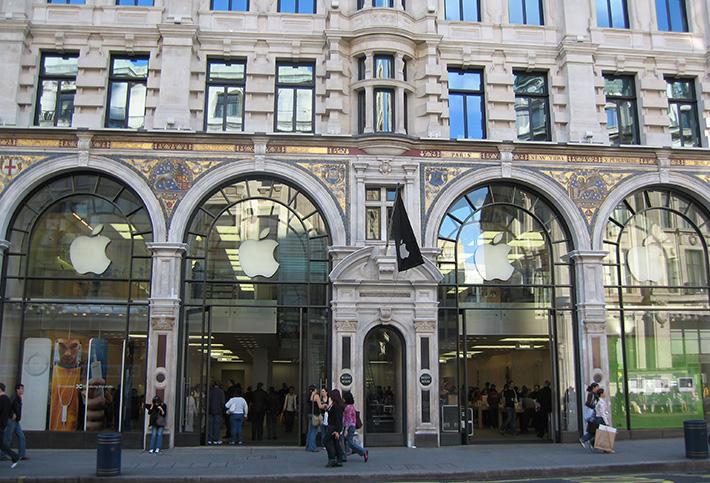 Apple Store on Regent Street, London 