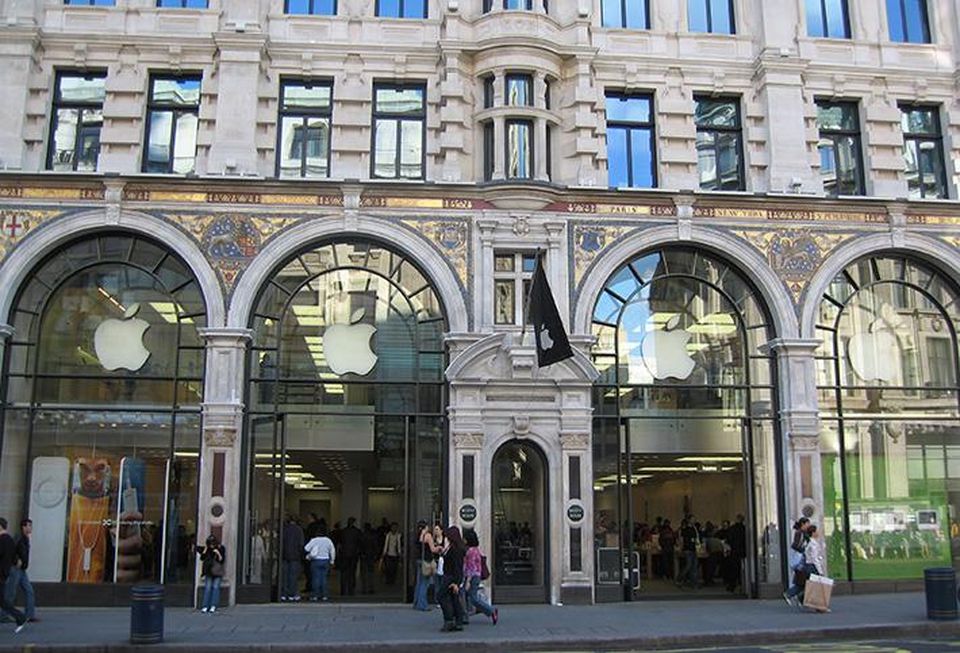 Apple Store on Regent Street, London
