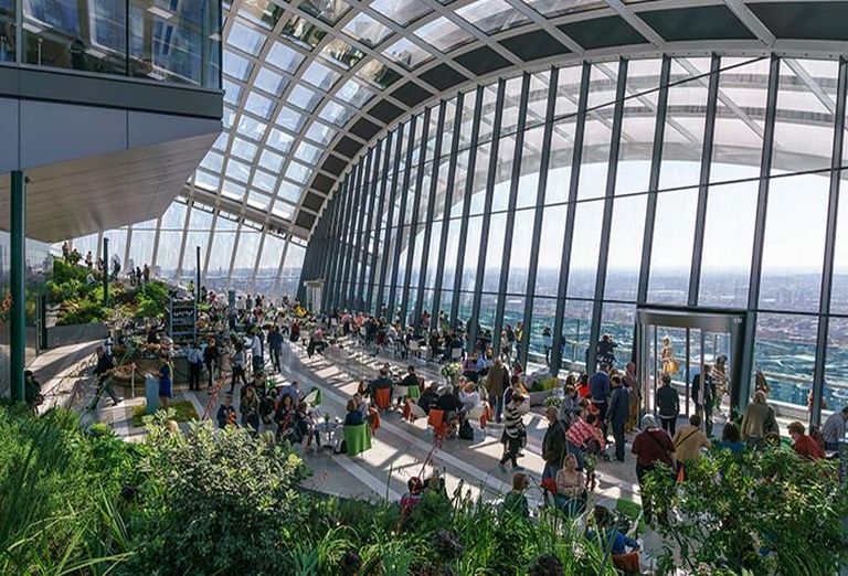 The Sky Garden  at 20 Fenchurch Street 