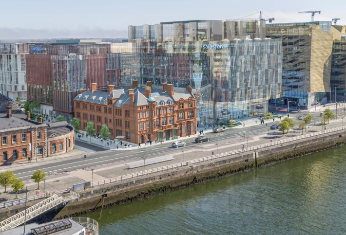Artist's rendering of the Spencer Place development
