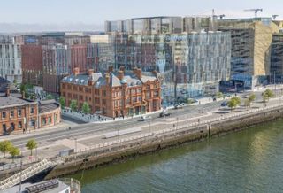 Artist's rendering of the Spencer Place development